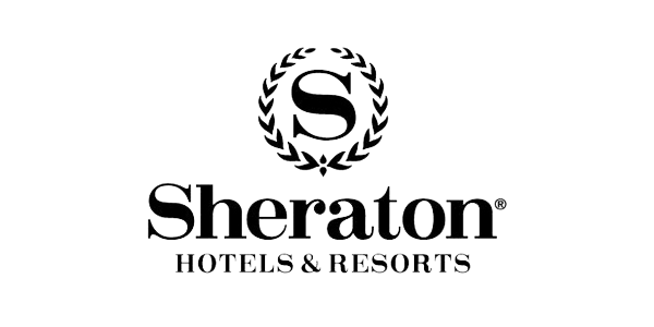 字工場玻璃幕墻發光字客戶丨喜來登酒店